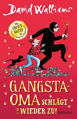 E-Book (epub) Gangsta-Oma schlägt wieder zu! von David Walliams