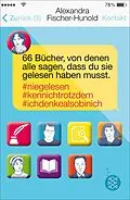 E-Book (epub) 66 Bücher, von denen alle sagen, dass du sie gelesen haben musst von Alexandra Fischer-Hunold