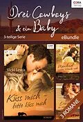 E-Book (epub) Drei Cowboys & ein Baby (3-teilige Serie) von Vicki Lewis Thompson
