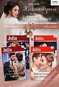 E-Book (epub) Mit dem Hochzeitsexpress in die Weihnachtszeit (2 Miniserien) von Rachael Thomas, Alison Roberts, Fiona McArthur