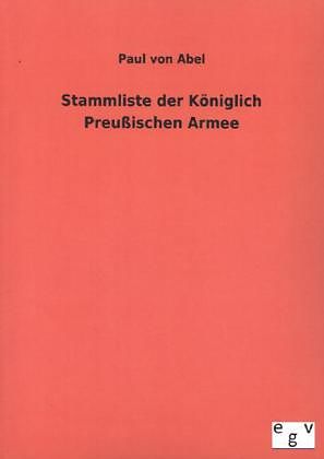 Stammliste der Königlich Preußischen Armee