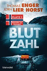 Kartonierter Einband Blutzahl von Thomas Enger, Jørn Lier Horst