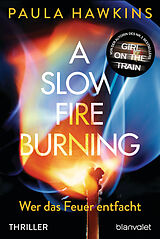 Kartonierter Einband A Slow Fire Burning von Paula Hawkins