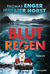 Kartonierter Einband Blutregen von Thomas Enger, Jørn Lier Horst