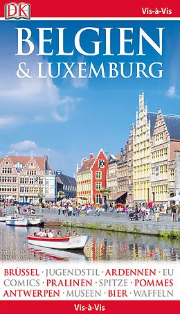 Kartonierter Einband Vis-à-Vis Reiseführer Belgien & Luxemburg von Antony Mason