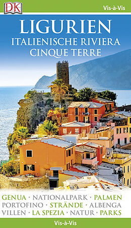 Kartonierter Einband Vis-à-Vis Reiseführer Ligurien, Italienische Riviera, Cinque Terre von 