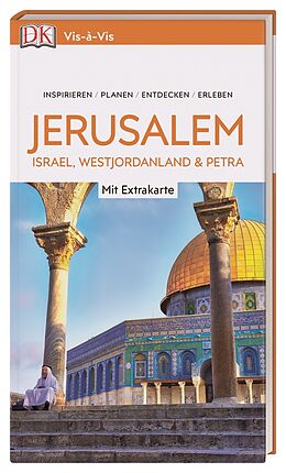 Kartonierter Einband Vis-à-Vis Reiseführer Jerusalem.Israel, Westjordanland &amp; Petra von 