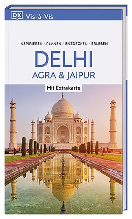 Kartonierter Einband Vis-à-Vis Reiseführer Delhi, Agra &amp; Jaipur von 