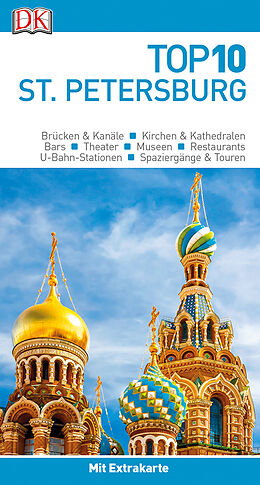 Kartonierter Einband Top 10 Reiseführer St. Petersburg von 