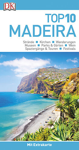 Kartonierter Einband Top 10 Reiseführer Madeira von Christopher Catling