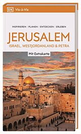 Kartonierter Einband Vis-à-Vis Reiseführer Jerusalem, Israel, Westjordanland &amp; Petra von 