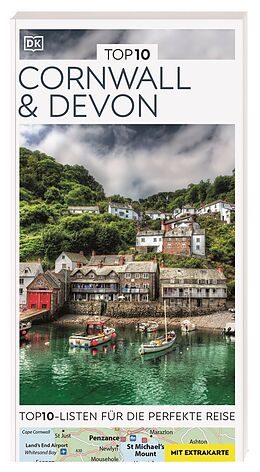 Kartonierter Einband TOP10 Reiseführer Cornwall &amp; Devon von Robert Andrews
