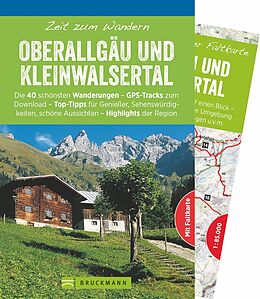 Kartonierter Einband Zeit zum Wandern Oberallgäu und Kleinwalsertal von Bernhard Irlinger