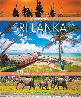 Fester Einband Highlights Sri Lanka von Elke Homburg