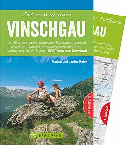 Kartonierter Einband Zeit zum Wandern Vinschgau von Markus Meier
