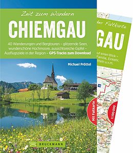 Kartonierter Einband Zeit zum Wandern Chiemgau von Michael Pröttel
