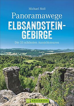 Kartonierter Einband Panoramawege Elbsandsteingebirge von Michael Moll