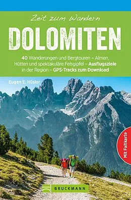 E-Book (epub) Bruckmann Wanderführer: Zeit zum Wandern Dolomiten von Eugen E. Hüsler