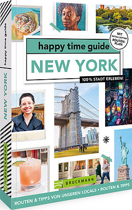 Kartonierter Einband happy time guide New York von Ingrid Schram