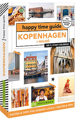 Kartonierter Einband happy time guide Kopenhagen von Sascha van der Helm