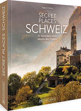 Fester Einband Secret Places Schweiz von Eugen E. Hüsler