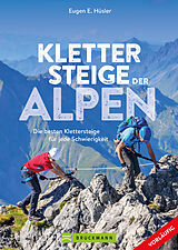 Kartonierter Einband Klettersteige der Alpen von Eugen E. Hüsler