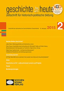 E-Book (pdf) Machen Medien Geschichte? von Ralph Erbar, Peter Hoeres, Jelko Peters