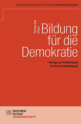 E-Book (pdf) Bildung für die Demokratie von Thomas Goll