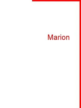 E-Book (epub) Marion von Armin Dreyer