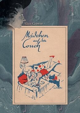 Fester Einband Mädchen auf der Couch von Alice Gower