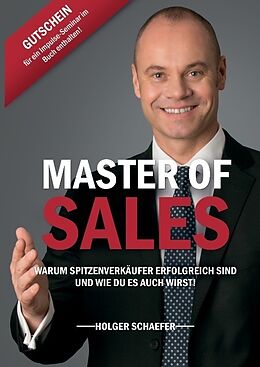 Fester Einband Master of Sales von Holger Schaefer