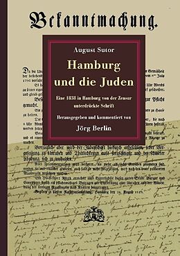 Kartonierter Einband Hamburg und die Juden von Jörg Berlin