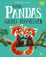 Fester Einband Kleine Pandas, großes Versprechen von Rachel Bright