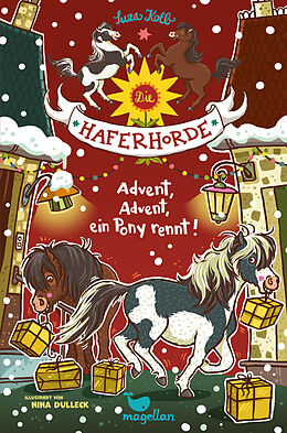 Fester Einband Die Haferhorde - Advent, Advent, ein Pony rennt! von Suza Kolb