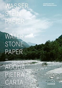 Fester Einband Wasser Stein Papier von 