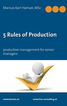 Kartonierter Einband 5 Rules of Production von Marcus Karl Haman