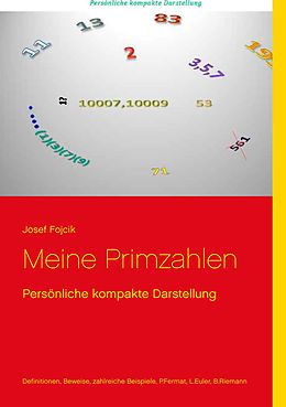 E-Book (pdf) Meine Primzahlen von Josef Fojcik