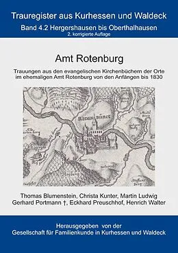 E-Book (epub) Amt Rotenburg von Thomas Blumenstein, Eckhard Preuschhof, Christa Kunter