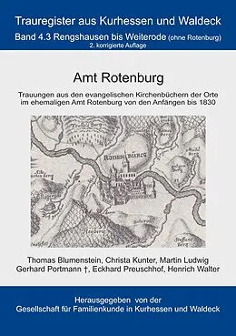 E-Book (epub) Amt Rotenburg von Thomas Blumenstein, Eckhard Preuschhof, Christa Kunter