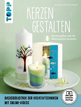 E-Book (pdf) Kerzen gestalten von Annette Kunkel, Natalie Kunkel