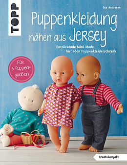 E-Book (pdf) Puppenkleidung nähen aus Jersey von Ina Andresen