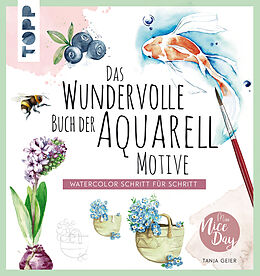 E-Book (pdf) Das wundervolle Buch der Aquarell-Motive von Tanja Geier