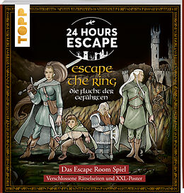 Kartonierter Einband 24 HOURS ESCAPE  Das Escape Room Spiel: Escape the Ring. Flucht der Gefährten von Annekatrin Baumann