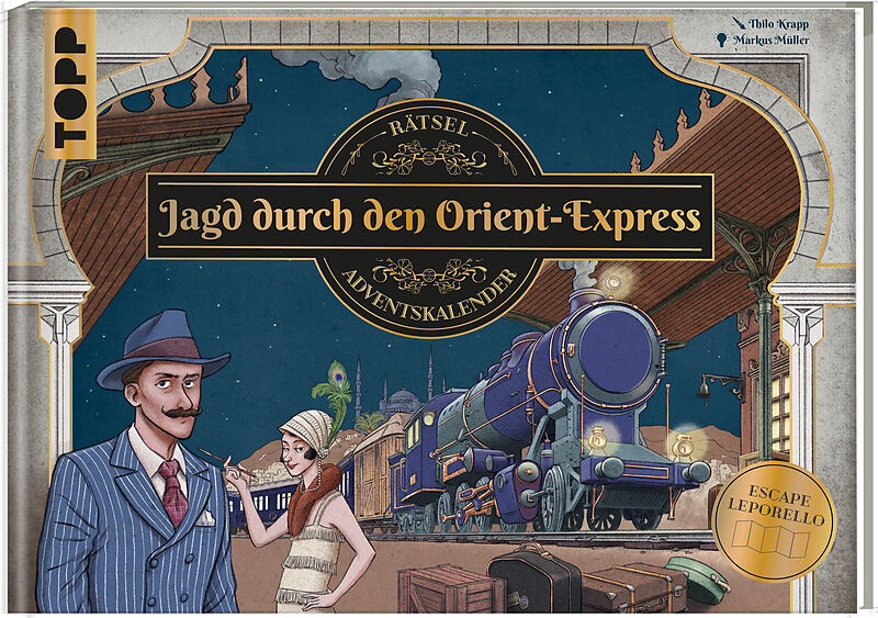 Jagd durch den Orient-Express  Rätsel-Adventskalender