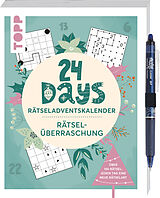 Kartonierter Einband 24 DAYS RÄTSELADVENTSKALENDER  Rätselüberraschung von frechverlag