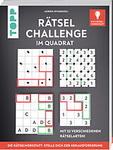 Kartonierter Einband Rätsel-Challenge im Quadrat von Adrien Nivaggioli