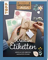 Kartonierter Einband Geschenkeatelier. Kreative Etiketten von frechverlag