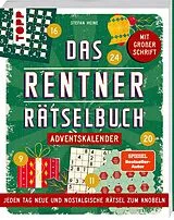 Kartonierter Einband Das Rentner-Rätselbuch  Adventskalender von Stefan Heine