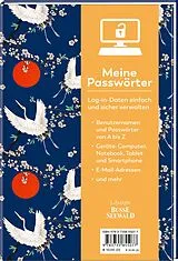 Fester Einband Meine Passwörter. Ein Eintragebuch für Ihre Zugangsdaten, das Sie einfach in Ihrem Bücherregal verstecken können. von frechverlag