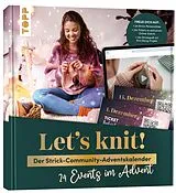Fester Einband Let's knit! 24 Events im Advent von frechverlag